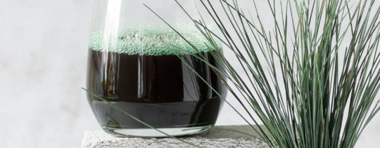 Spirulina-Limonade