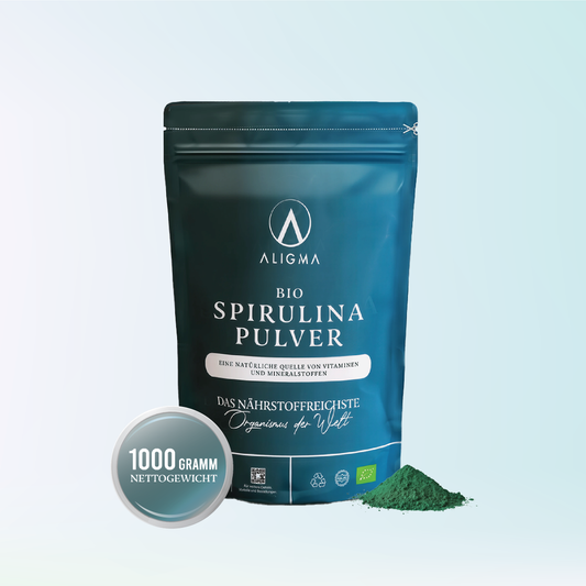 1000 Gramm Bio-Spirulina-Pulver