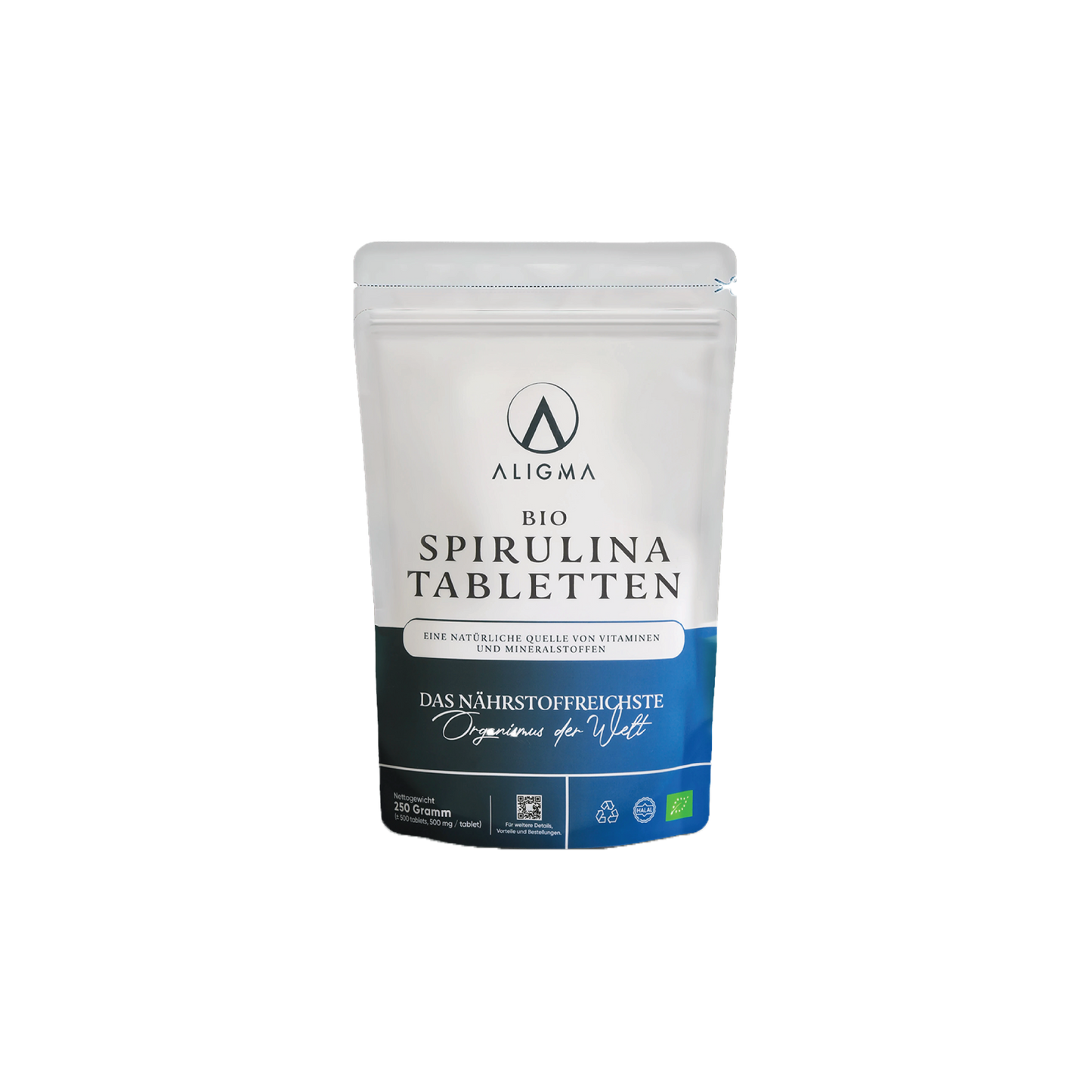 500 Bio Spirulina Tabletten - (500 mg pro Tablette)