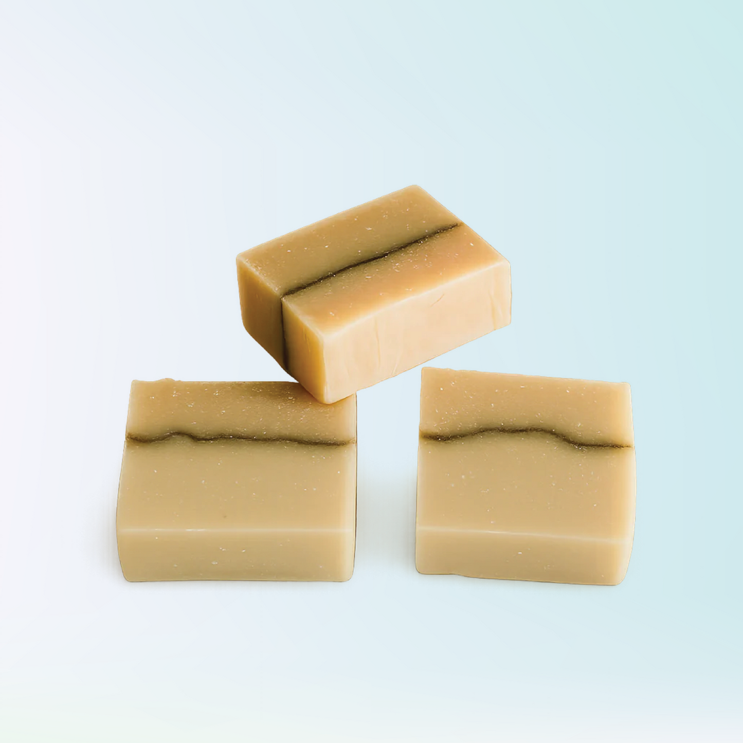 Frühlingsseife mit Bio-Spirulina-Pulver