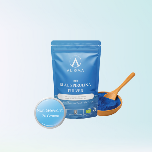 75 Gramm Bio Blaue Spirulina Pulver