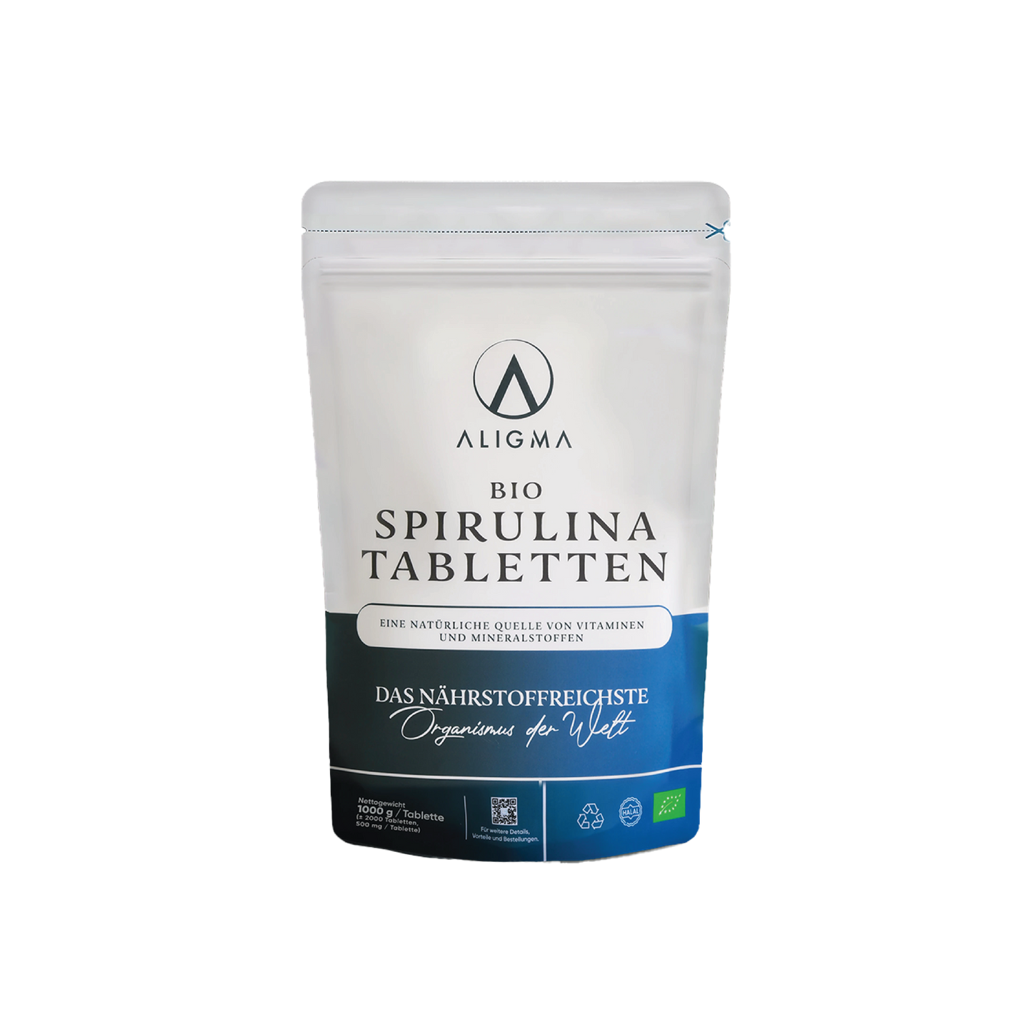 2000 Bio Spirulina Tabletten - (500 mg pro Tablette)
