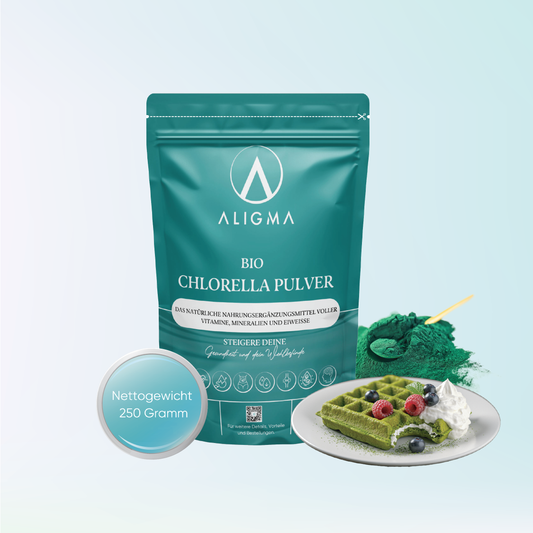 250 Gramm Bio Chlorella Pulver Superfood