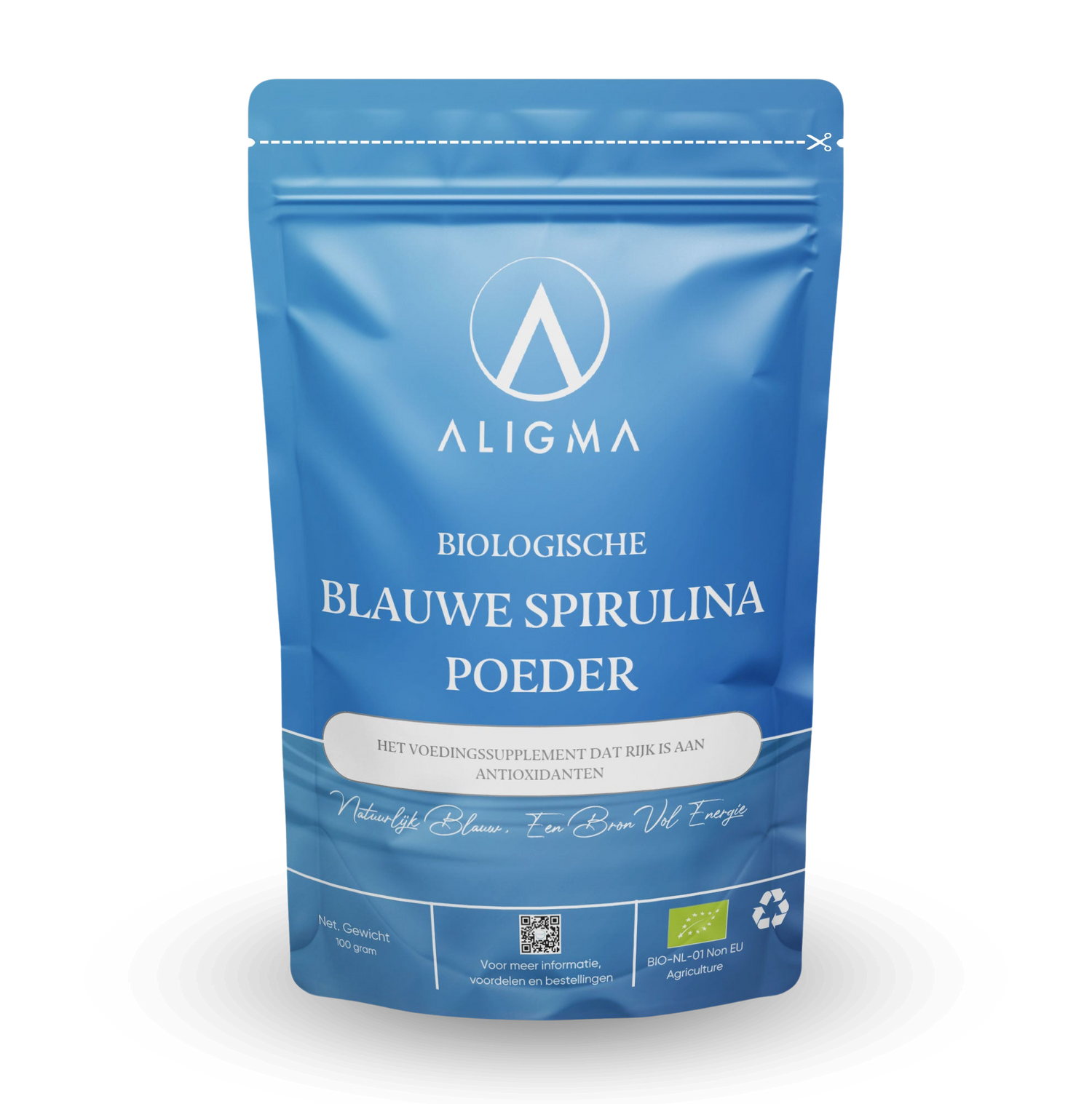 Bio-Blaues Spirulina-Pulver 50 Gramm