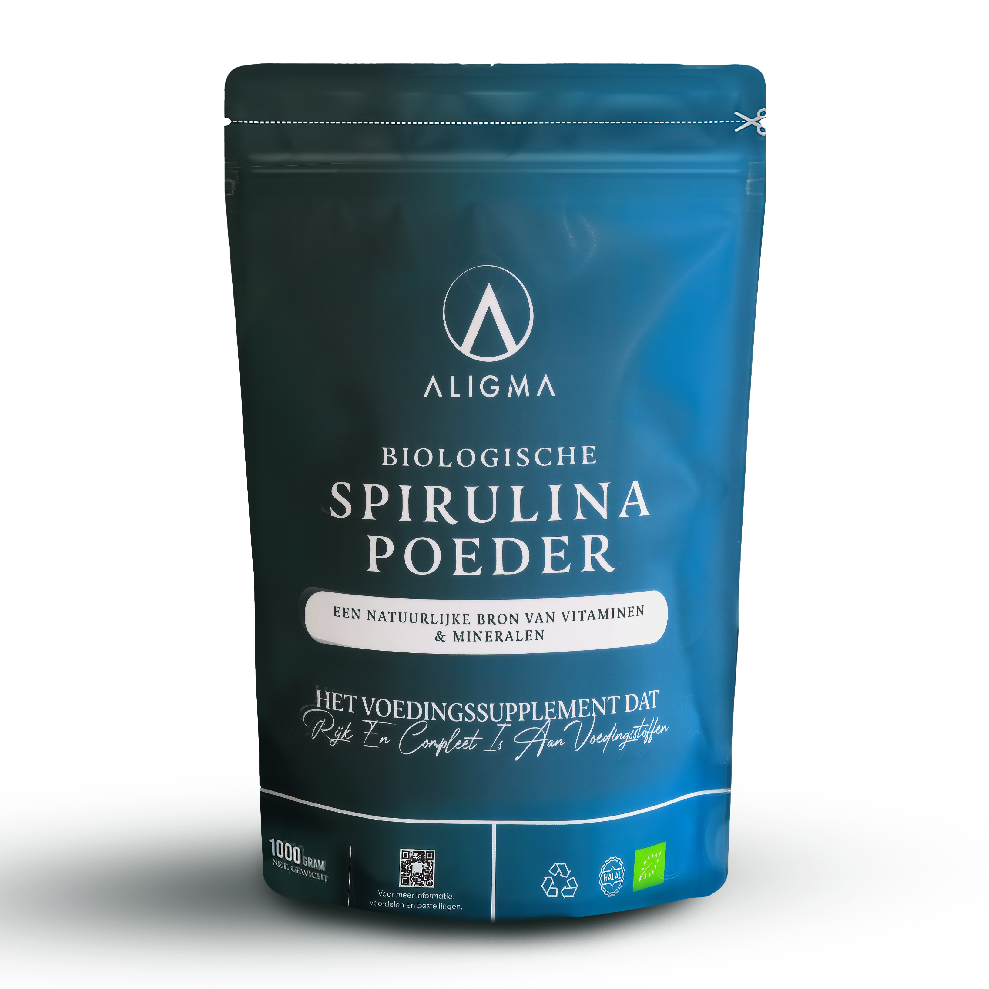 1000 Gramm Bio-Spirulina-Pulver