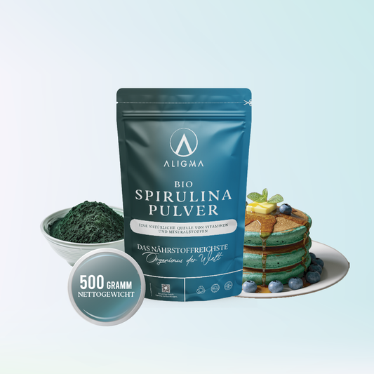 500 Gramm Bio Spirulina Pulver Superfood